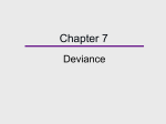 Chapter 8, Deviance - Rogers State University