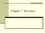 Chapter 7: Deviance