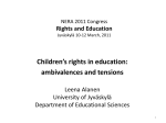 NERA 2011 Congress Rights and Education