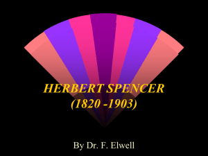 HERBERT SPENCER (1820