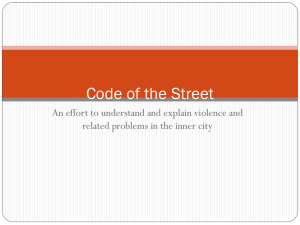 Code of the Streets