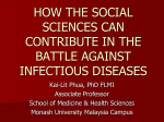 HOW THE SOCIAL SCIENCES CAN CONTRIBUTE IN THE BATTLE