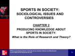 Sport in Society: Issues & Controversies