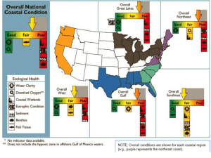 US coastal conditions