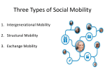 Three Types of Social Mobility
