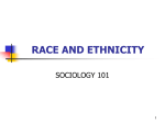 RACE AND ETHNICITY