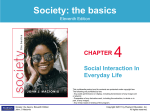 Ch04 Social Interaction In Everyday Life