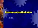 Development and Indicators