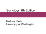 Sociology 9th Edition