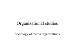 Media organizations