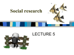 3. Theory and practice of concrete sociological researches
