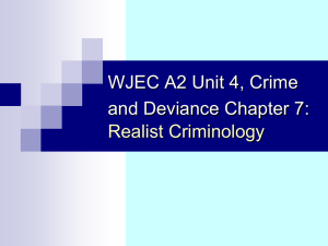 PowerPoint on Deviance Chapter 1: Introduction