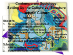 Sociology 2012-2013S1 - Part 4 - Contemporary Theory