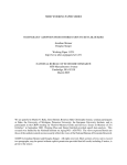 NBER WORKING PAPER SERIES Jonathan Skinner Douglas Staiger