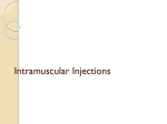 Intramuscular Injections ppt