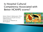 Is Hospital Cultural Competency Associated with Better HCAHPS