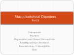 Musculoskeletal Disorders Part II Final