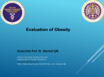 Evaluation of obesity