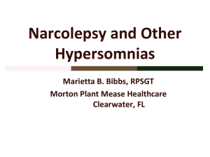 What is Narcolepsy? - Focus on Respiratory Care & Sleep Medicine