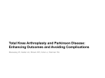 Total Knee Arthroplasty and Parkinson Disease