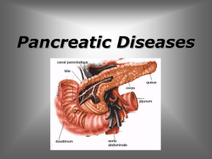 PZ - Pancreatic Diseases