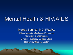 Mental Health & HIV/AIDS - AIDS Education and Training Centers