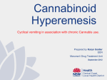 Cannabinoid Hyperemisis - Enrolled Nurse Professional Association