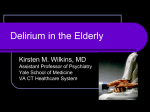 Delirium - Yale School of Medicine