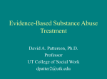 PowerPoint Presentation - Substance Abuse Treatment