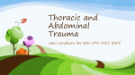 Thoracic and Abdominal Trauma