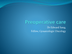 Preoperative care