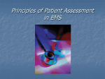 Principles of Assessment for EMS by: Bob & Kirsten Elling