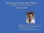 Managing Gleevec Side Effects