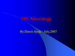 HIV Neurology - Welcome to Selam Higher Clinic
