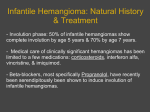 Infantile Hemangioma Propanolol Treatment