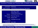 Aseptic Preparation of Parenteral Products