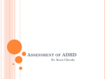 Assessment of ADHD - Tata Interactive Systems