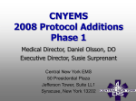 CNYEMS 2007 Protocol Additions