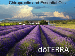 Chiropractic and Essential oils