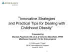 Understanding Childhood Obesity - ct