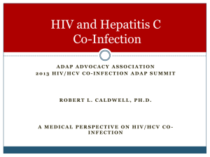 Hepatitis C and HIV/HCV Coinfection