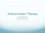 Anti-Convulsant Therapy