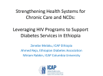 Strengthening Health Systems for Chronic Care and NCDs