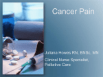 Cancer Pain Presentation