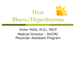 Hyperthermia/Heat Stoke