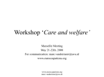 Workshop health care