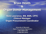 Managing Potential Organ Donors