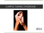 CARPAL TUNNEL SYNDROME