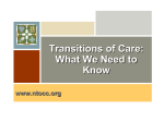 Transition of Care - Professional Patient Advocate Institute