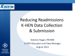 Reducing Readmissions Data Collection - K-HEN